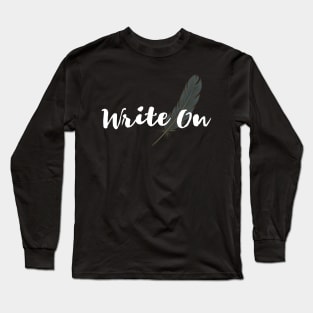 Write On Long Sleeve T-Shirt